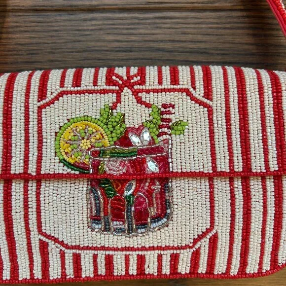 Fiona Beaded Bag - Food and Drink Edition - BRAND NEW - Picture 5 of 8